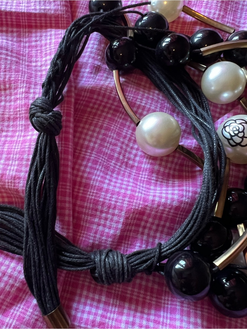 Multilayered COCO Necklace - Picture 10 of 12